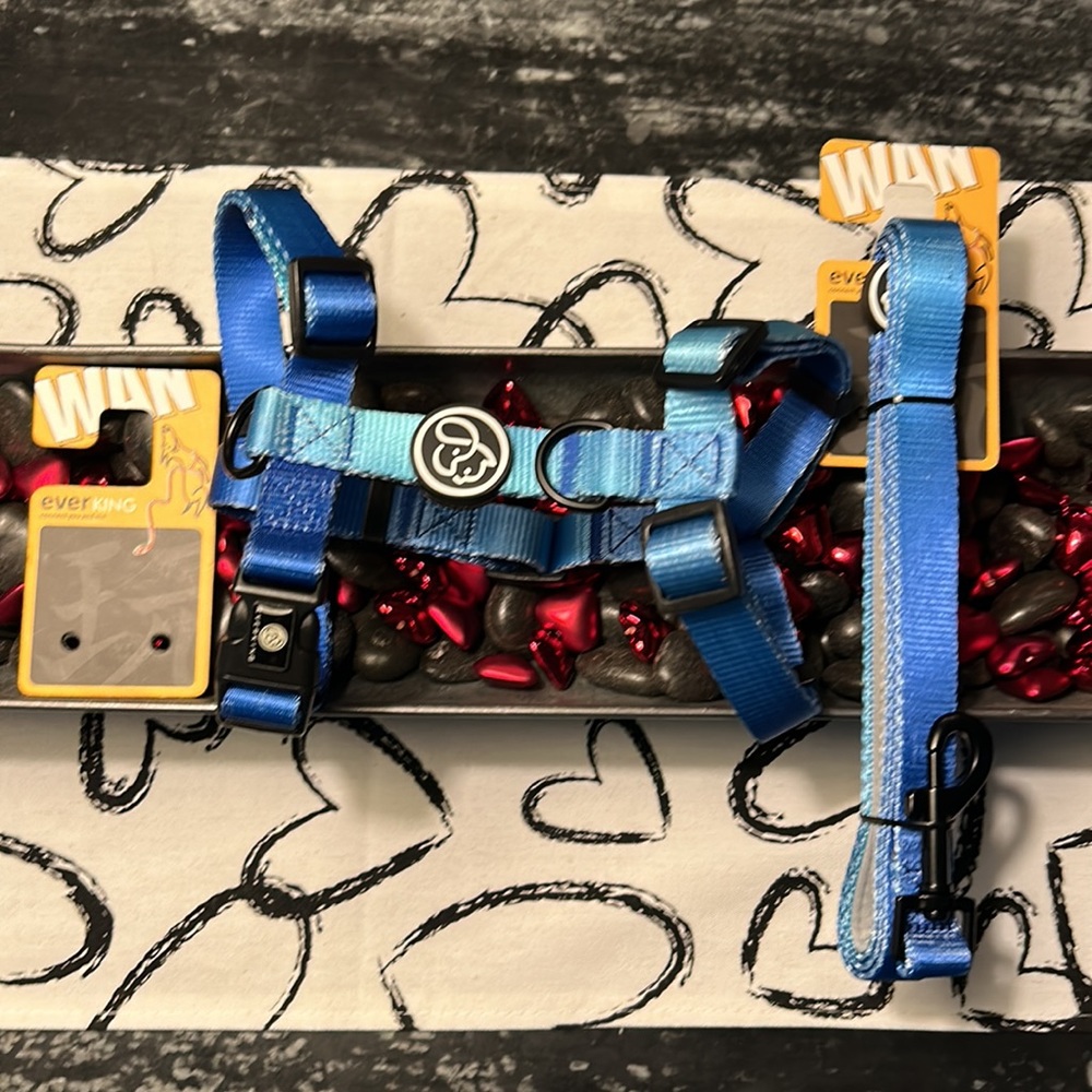NEW Grandiooze Everking Frenchie Harness & Leash Set - Picture 8 of 11